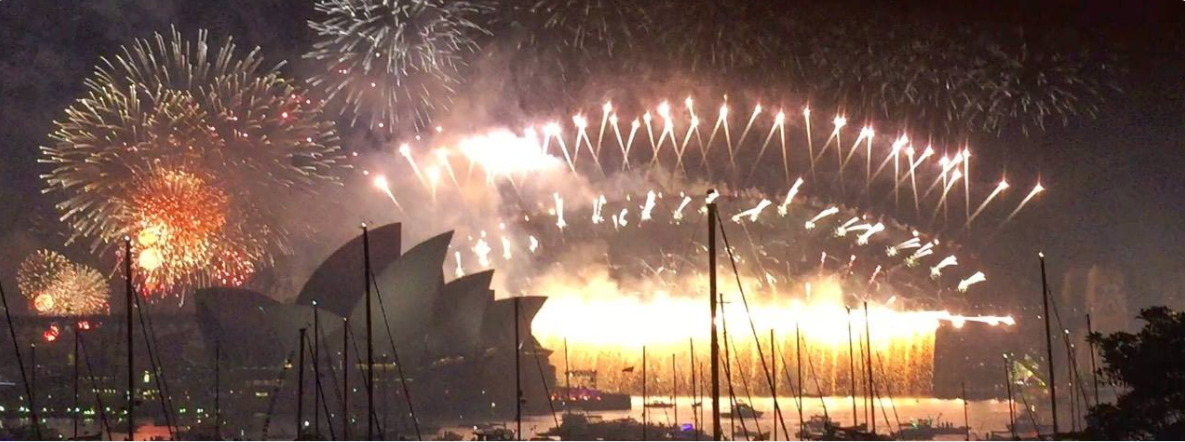 6. Sydney, Australia Part IV (Sydney跨年煙火，解鎖人生成就)